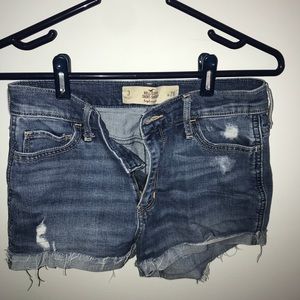hollister jean shorts